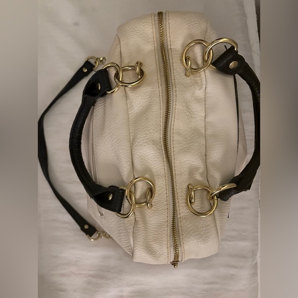 2/$30 Olivia + Joy Large Color-block Shoulder Bag Gold Hardware Removeable Strap - Picture 5 of 16